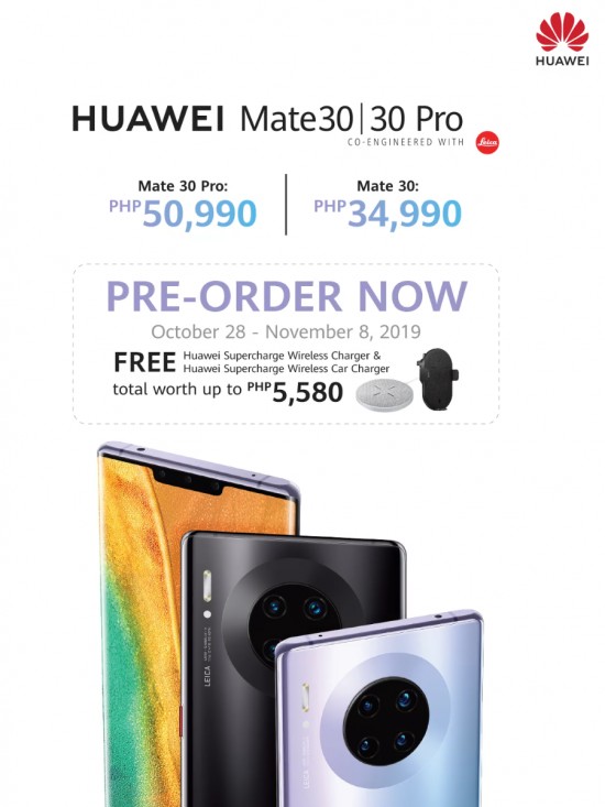 Huawei beginnt mit Vorbestellungen fr die Mate 30-Serie auf den Philippinen