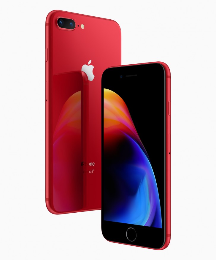 Apple kndigt iPhone 8 und iPhone 8 Plus Produkt Red Special Edition an, geht am 13. April in den Verkauf