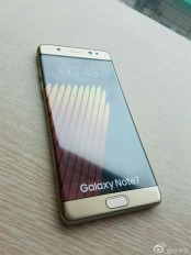 Samsung Galaxy Note7, Fotos von Telefon und Verpackung erscheinen