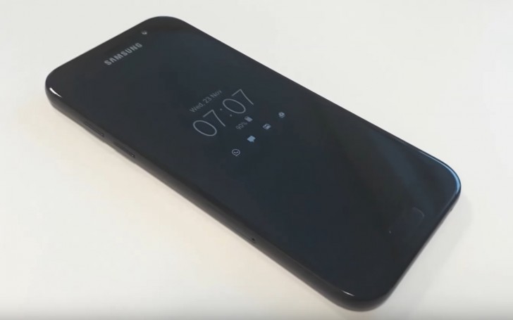 Unangekndigte Samsung Galaxy A5 (2017) wird auf Video berprft