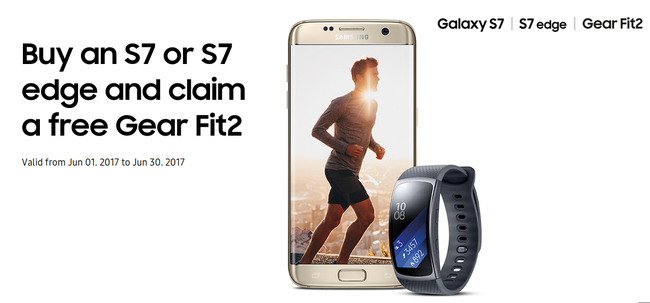 Samsung bietet kostenlose Gear Fit2 zu Galaxy S7 / S7 edge Kufer in Grobritannien