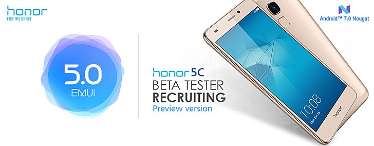 Huawei startet Honor 5C Nougat Beta-Programm