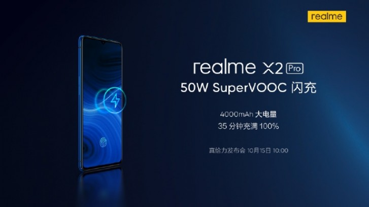 Realme X2 Pro Live-Aufnahmen erscheinen online, offiziell mit 50W Schnellladung