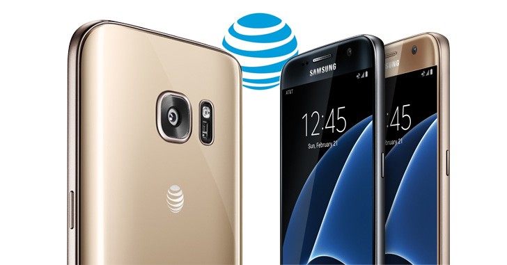 AT & T und Samsung Galaxy S7