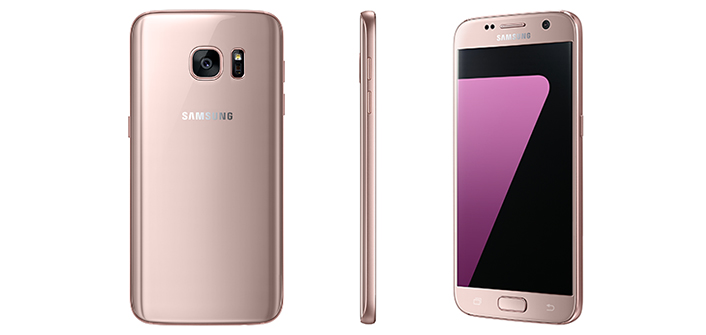 Pink Gold Samsung Galaxy S7 edge jetzt auch in Indien
