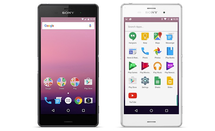 Android N auf Sony Xperia Z3