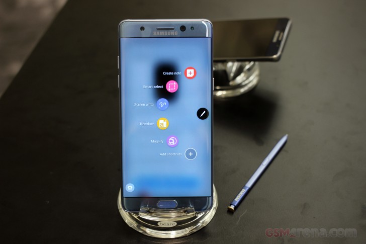 Samsung sagt berhitzung Problem in Ersatz Galaxy Note7