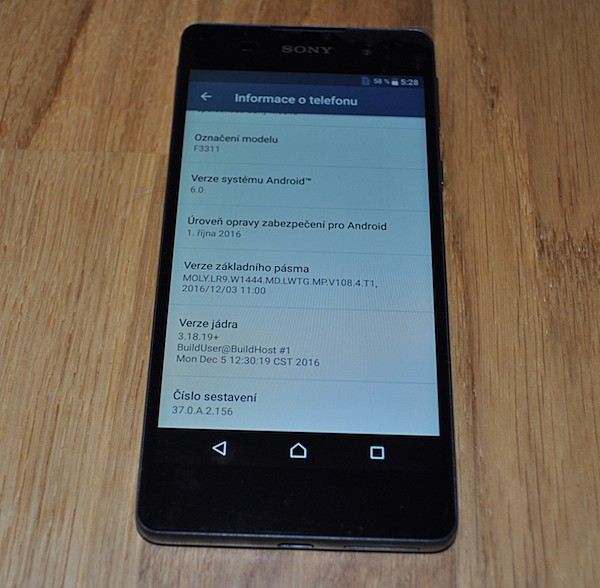 Sony Xperia E5 erhlt neues Sicherheitsupdate