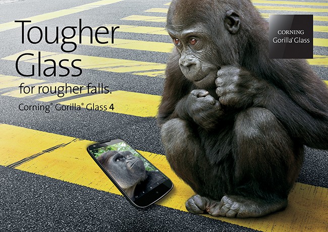 Corning versteht, welche Verbesserungen Kunden wollen - ich freue mich auf Ihr Smartphone mit Gorilla-Glas 4