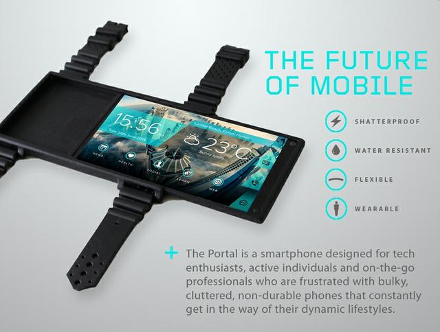 Portal: flexible Smartphone auf der Hand ...