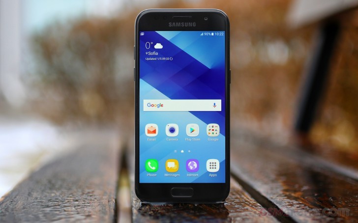 Samsung Galaxy A (2017) Serie gehen Verkauf in Grobritannien