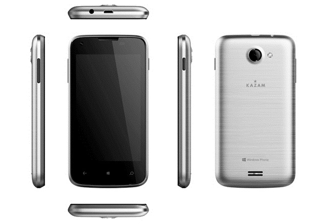 Thunder 340W - das erste Smartphone mit Windows Phone 8.1 von Kazam