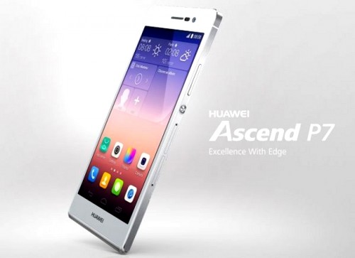  Huawei Ascend P7 Sapphire Ausgabe: LTE-Smartphone mit einer Bildschirm mit Saphirglas bedeckt