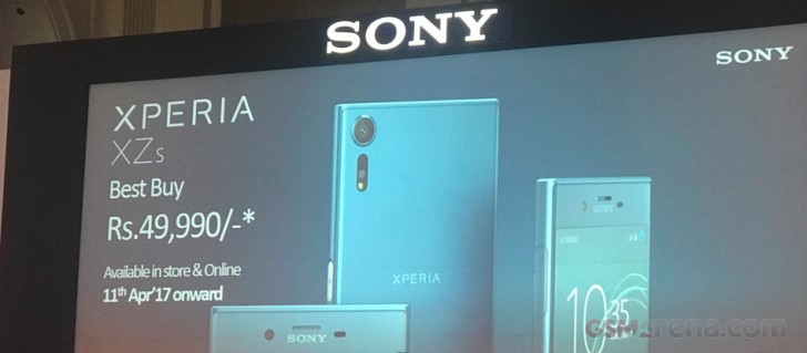 Sony Xperia XZs kommt in den USA am 5. April, Indien am 11. April