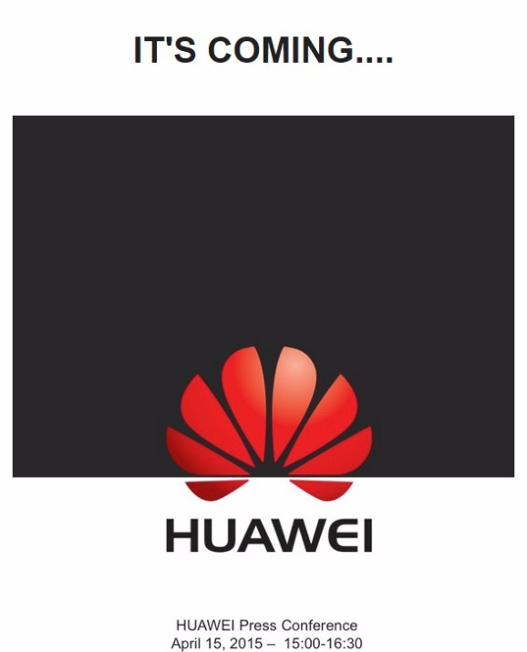 Huawei wird sein neues Flaggschiff-Smartphone am 15. April vorstellen Huawei wird sein neues Flaggschiff-Smartphone am 15. April vorstellen