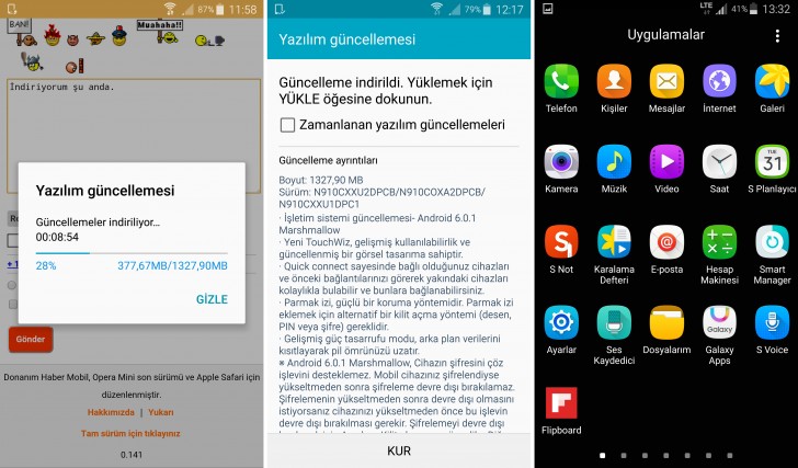 Samsung Galaxy Note 4 N910C bekommt Marshmallow