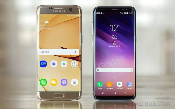 Samsung Galaxy S8 vs Galaxy S7 edge schnell Kamera Vergleich