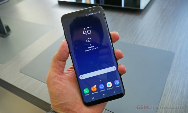 Sehen Sie sich ein Samsung Galaxy S8 zerlegt und zerst�rt auf Video