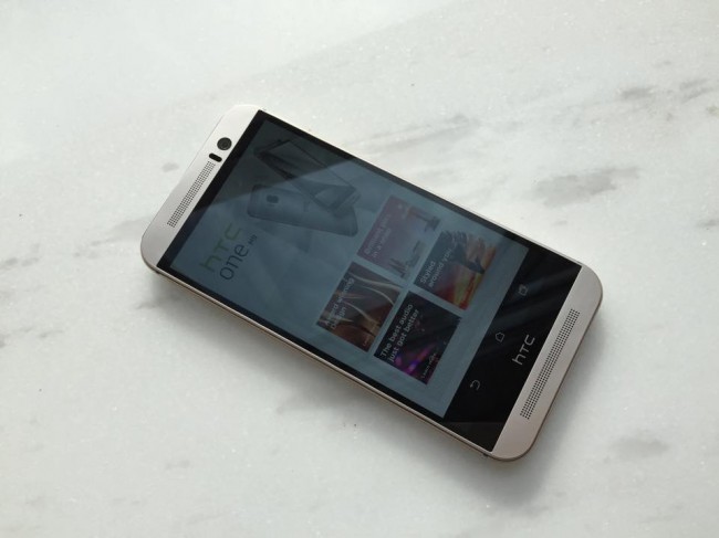 HTC One M8s luft auf der neuesten Android-Software Lollipop 5.0