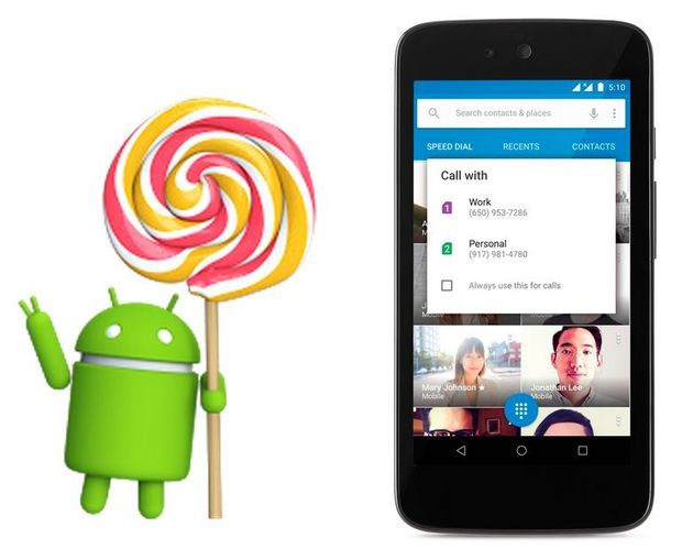 Das Smartphone mit Android 5.1 ist sicherer. Google hat ein groes Update