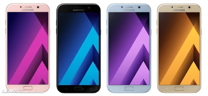 Samsung Galaxy A5 (2017) Presse macht Leck neben Spezifikationen und Preis