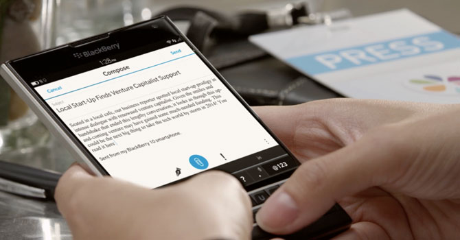 Blackberry und Boeing werden auf einem Smartphone arbeiten