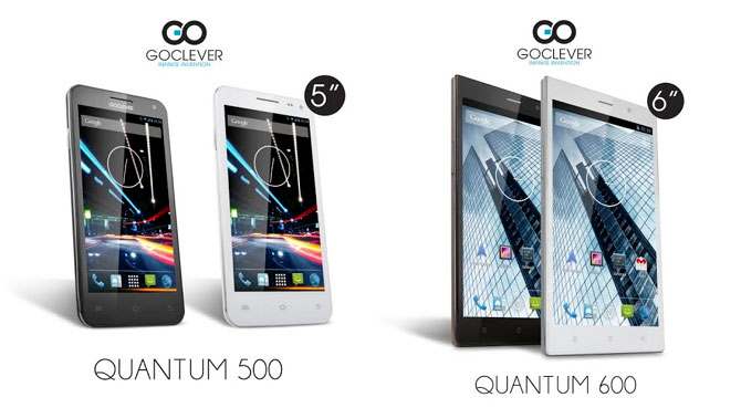Dual SIM und der Androide 4.4 KitKat - Goclever Quantum 600 und 500 Dual SIM und der Androide 4.4 KitKat - Goclever Quantum 600 und 500