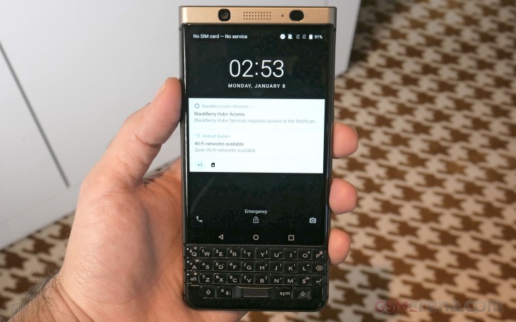 BlackBerry Keyone Bronze Edition kommt in China an