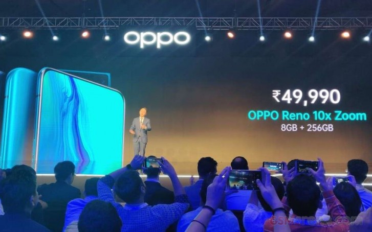 Oppo Reno und Reno 10x zoom werden in Indien eingefhrt. Der erste Verkauf findet am 7. Juni statt