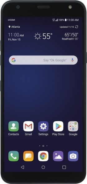 LG Harmony 3 undicht mit groem Bildschirm und Google Assistant-Taste