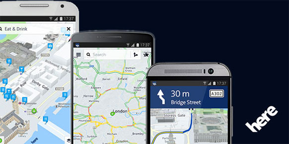 Nokia HERE Maps fr alle Smartphones mit Android