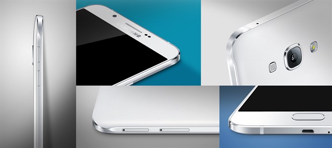Galaxy A8 - flachste Mobilgert in der Geschichte