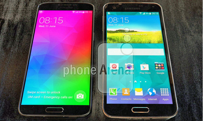 Vergleich: Galaxy F und Galaxy S5