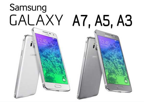 Galaxy A3 und A5 - Metall Smartphones Samsung
