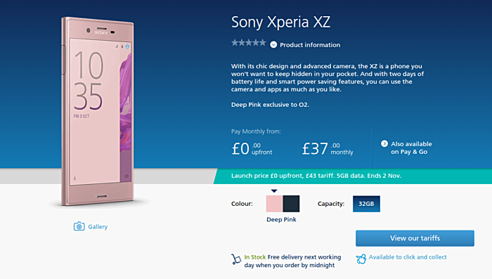 Sony Xperia XZ 