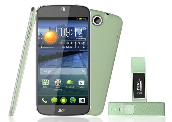 Liquid Jade Plus und Liquid Leap - das Smartphone und das Band von Acer