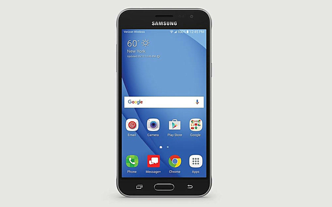 Galaxy J3 (2016) Variante J3 V startete auf Verizon