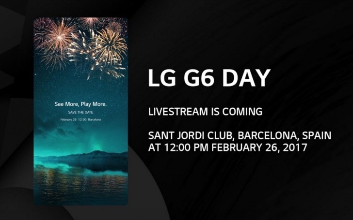 LG G6: Start ist live-Stream, hier ist, wie man es sehen