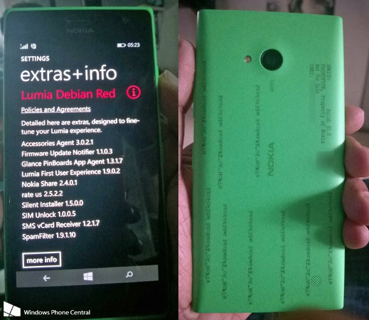 Nokia Lumia 730 erste Bilder