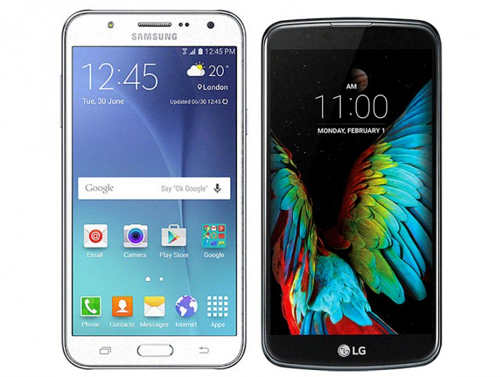Samsung Galaxy J7 und LG K10 Land bei T-Mobile am 18. Mai