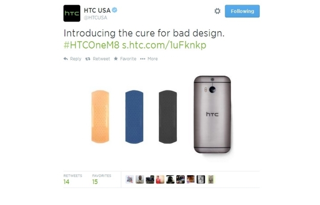 HTC lachen ber Samsung Galaxy S5