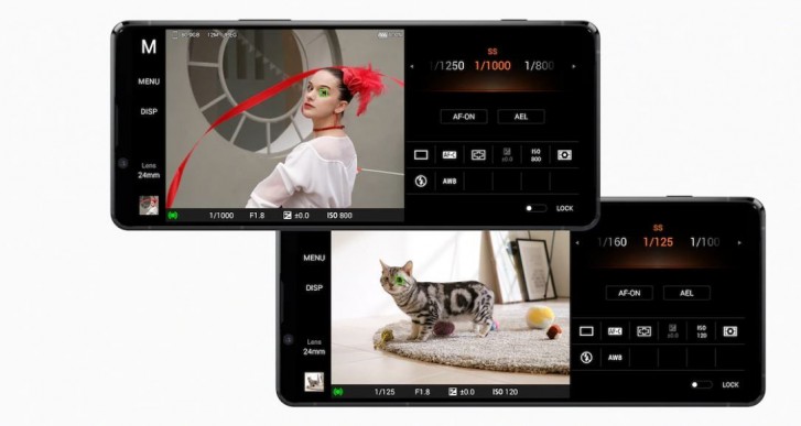 Sony Xperia 1 II fr Nachtmodus, Augen-AF in Ultrawide-Kamera im ersten Update