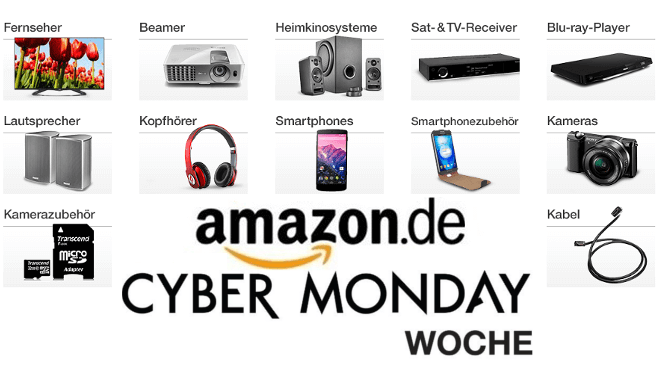 Amazon: der 3. Tag der Cyber Monday Woche