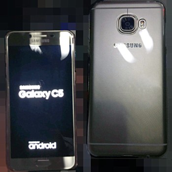 Galaxy C5 in Bilder zum ersten Mal