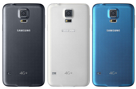 Samsung prsentiert sein neues Smartphone Galaxy S5 4G +