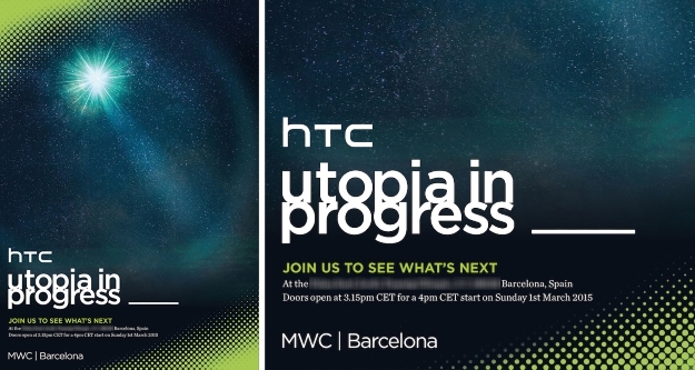 Das neue HTC Flaggschiff-Smartphone auf dem MWC 2015