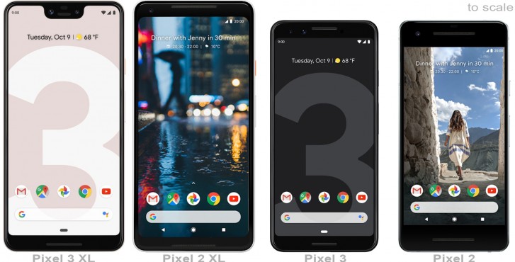 Google Pixel 3 und 3 XL offiziell: grere Bildschirme, kabelloses Aufladen, Pixel Knospen