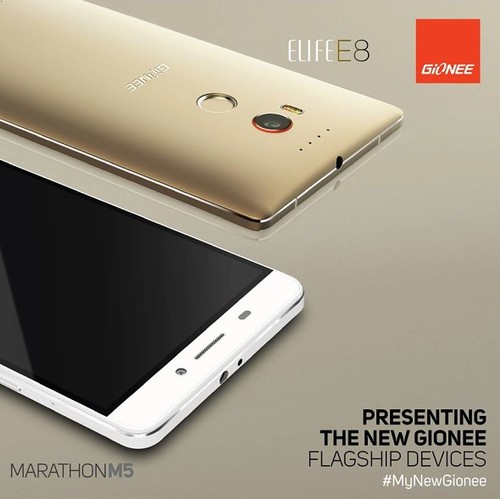 Gionee gibt zwei interessante Smartphones: Elife E8 und Marathon M5