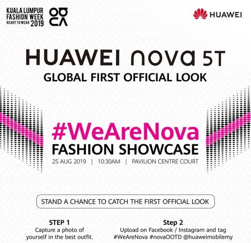 Huawei nova 5T soll am 25. August offiziell gehen