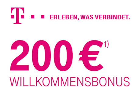 Ein Geschenk von Telekom fr Neukunden